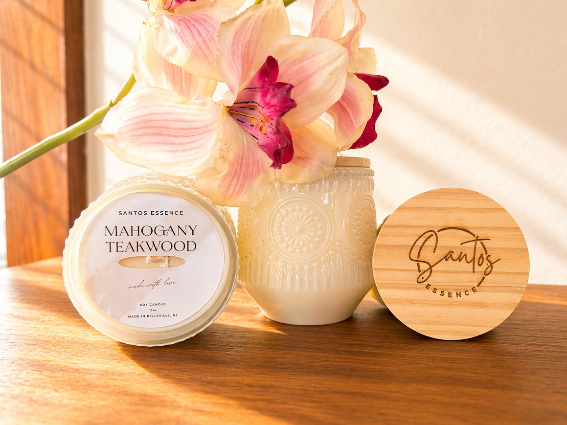 Mahogany Teakwood - Limited Series 13 oz Soy Candle