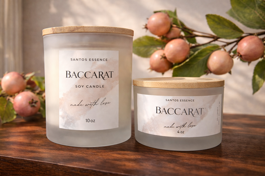 Baccarat – 10 oz & 4 oz Soy Candle