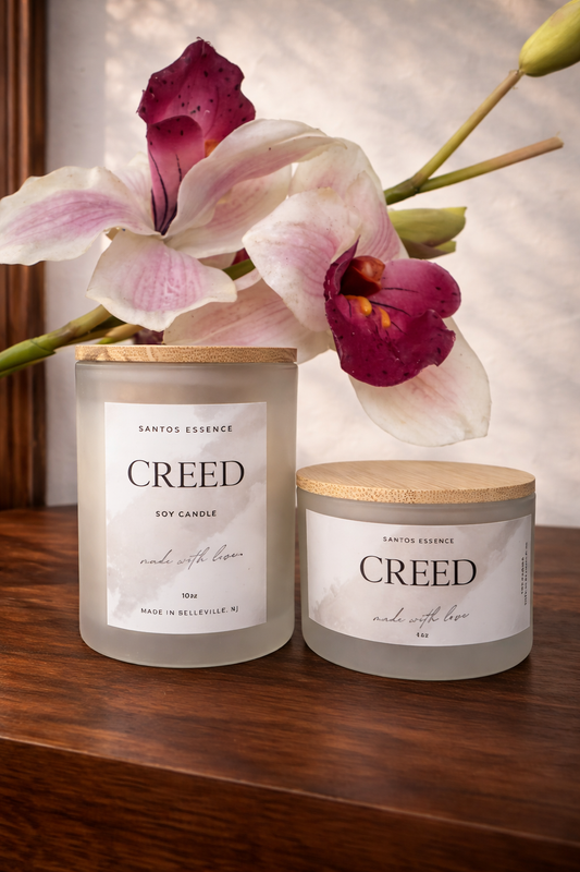 Creed – 10 oz & 4 oz Soy Candle